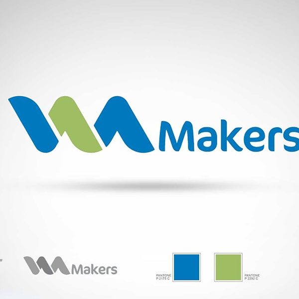 طراحی لوگو vm makers