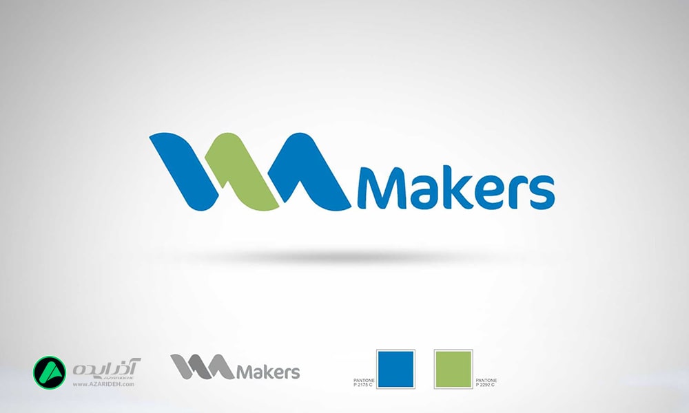 طراحی لوگو vm makers